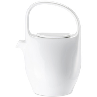 Junto White Teapot