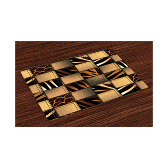 Safari Place Mats, Set of 4