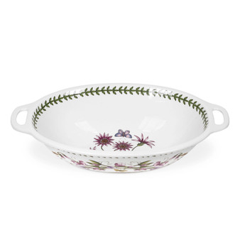 Botanic Garden Handled Oval Bowl