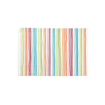 Rainbow Stripe Placemat Set, 4 Piece