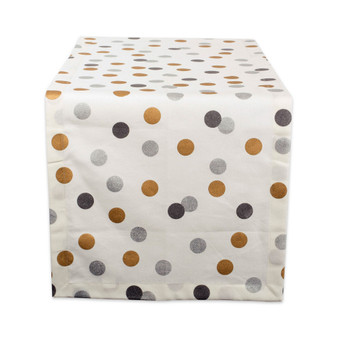 Metallic Confetti Table Runner