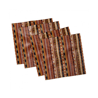 Tribal Set of 4 Napkins, 18" x 18"