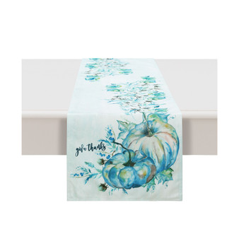 Cool Autumn Table Runner - 90" x 13"