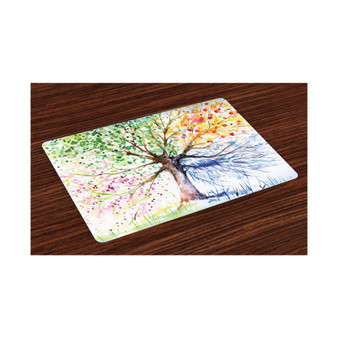 Tree Place Mats, Set of 4