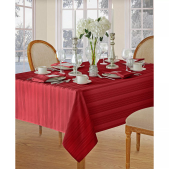 Denley Stripe 52" x 52" Tablecloth