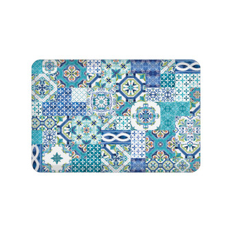 Callisto Tiles Kitchen Mat, 20" x 30"