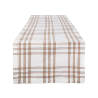 Farm To Table Check Table Runner, 14" x 72"