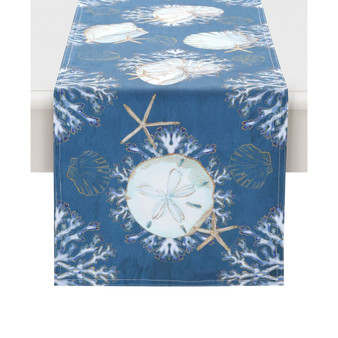 Playa Shells Runner, 13" x 72"