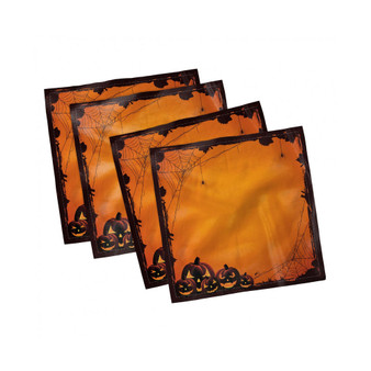 Halloween Set of 4 Napkins, 18" x 18"