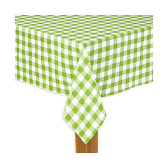 Buffalo Check Green 100% Cotton Table Cloth for Any Table 60"X84"