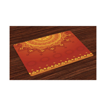 Lotus Place Mats, Set of 4