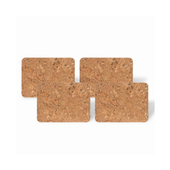 Rectangular Cork Placemats, Set of 4