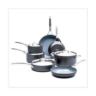 Paris Pro 11-Pc. Ceramic Non-Stick Cookware Set