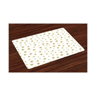 Star Place Mats, Set of 4