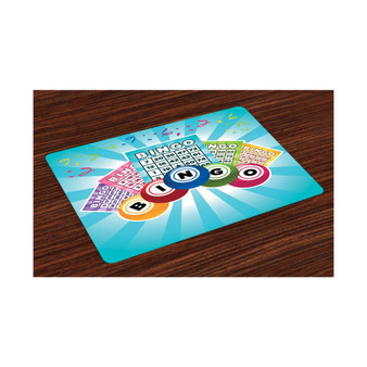 Bingo Place Mats, Set of 4