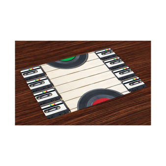 Indie Place Mats, Set of 4