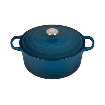 7.25-Qt. Signature Enameled Cast Iron Round Dutch Oven