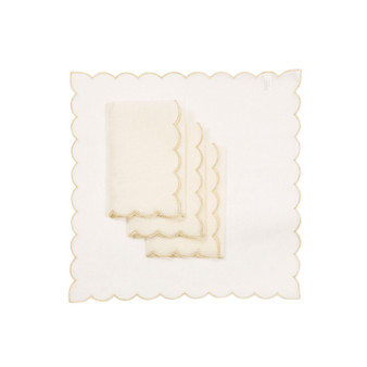 Sleek Chic Sheer Napkins - Set of 4