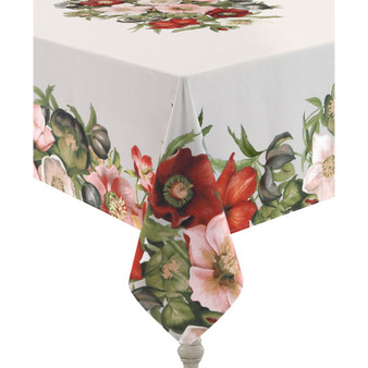 Vintage Petals 70x144 Tablecloth