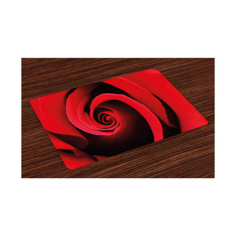 Rose Place Mats, Set of 4