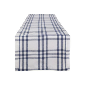 Farm To Table Check Table Runner, 14" x 108"