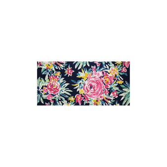 Floral Coir Large Doormat, 40.5" x 18.5"