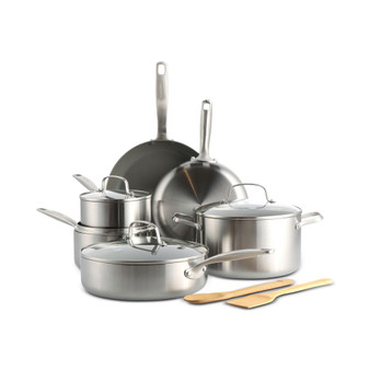 Chatham Stainless Ceramic Nonstick 12-Pc. Cookware Set