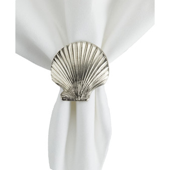 Shell Napkin Rings, Set of 8