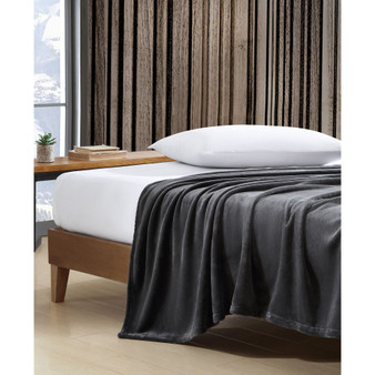 Solid Ultra Soft Plush Blanket, Twin