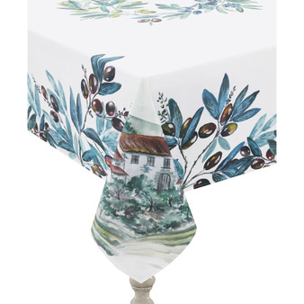 Olive Grove 70x84 Tablecloth