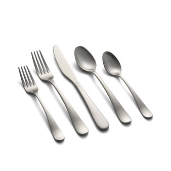 Rhiannon Satin 45-Piece Flatware Set, Service for 8