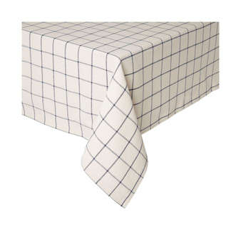Window Pane Tablecloth Single Pack 60"x84"