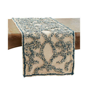 Runner Rug with Tufted Design, 72" x 16"