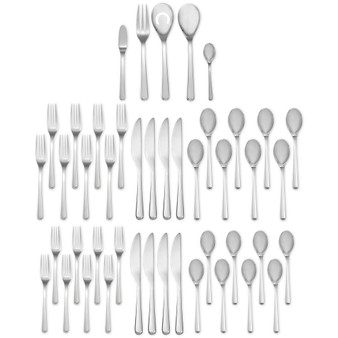 45-Pc. Aura Flatware Set, Service for 8