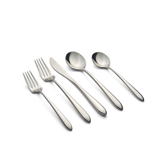 Radin Mirror 20 Piece 18/10 Stainless Steel Flatware Set, Service for 4