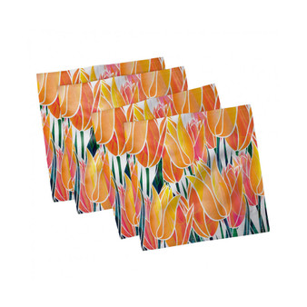Tulip Set of 4 Napkins, 18" x 18"