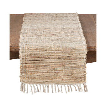 Jute Chindi Table Runner