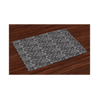 Paisley Place Mats, Set of 4