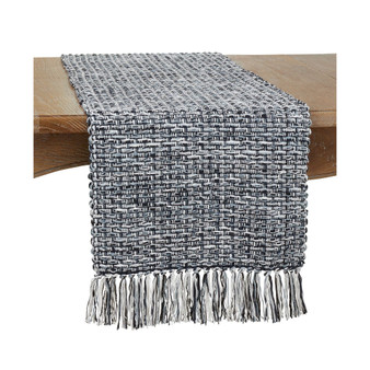 Woven Design Long Table Runner, 72" x 16"