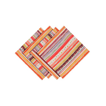 Harvest Snippets Set of 4 Napkins, 20" x 20"