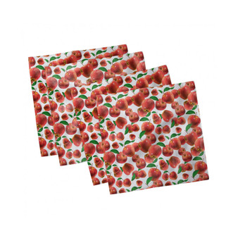 Apple Set of 4 Napkins, 12" x 12"