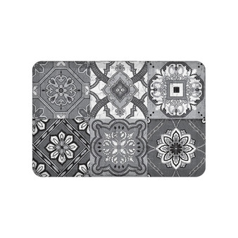 Gray Granada Kitchen Mat
