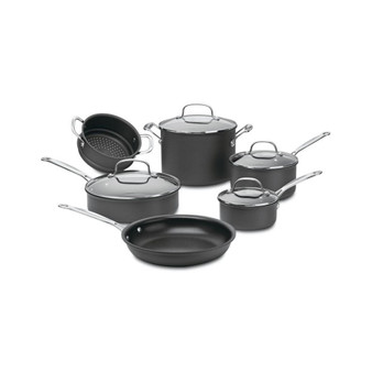 Chefs Classic Hard Anodized 10-Pc. Set
