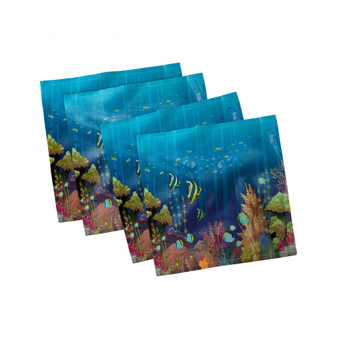 Under the Sea Set of 4 Napkins, 12" x 12"