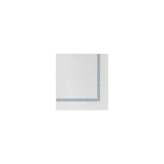 Papersoft Napkin Fringe Blue Cocktail Napkins Pack of 20
