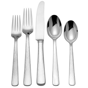 Silver Echo 5-Piece Place Setting