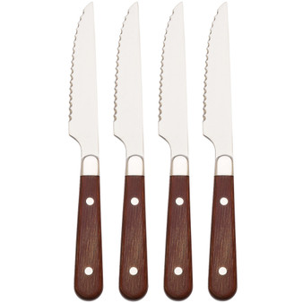 Reed and Barton Fulton 4 Pieces Steak Knife Set, Service for 4