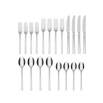 Allay 20 Piece Everyday Flatware Set, Service For 4