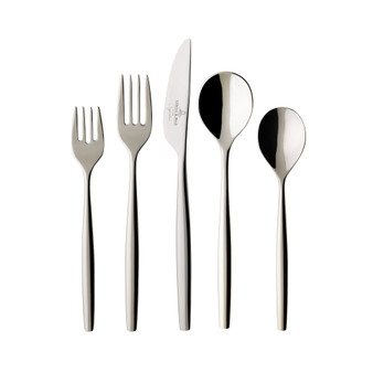 Metro Chic Flatware 5 Piece Place Setting