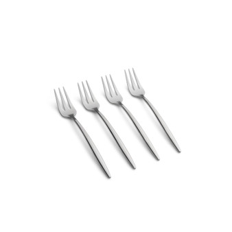 Gaze Mirror Cocktail Forks Set, 4 Piece